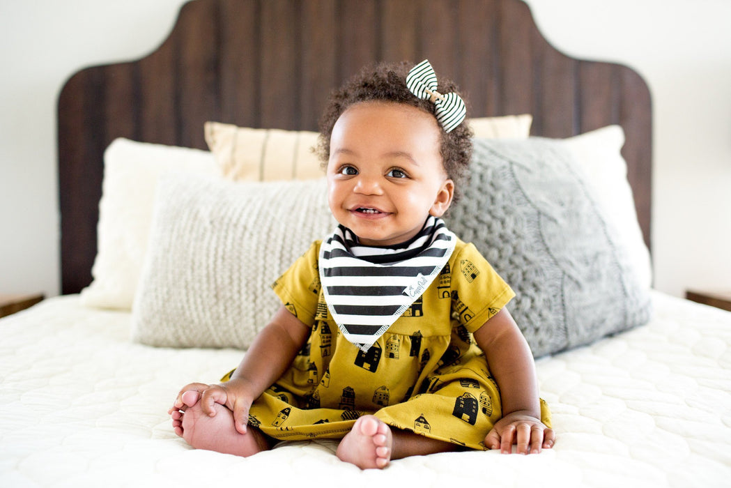 Copper Pearl Baby Bandana Bibs - Shade