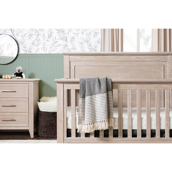 Franklin & Ben Beckett Rustic 4-in-1 Convertible Flat Top Crib