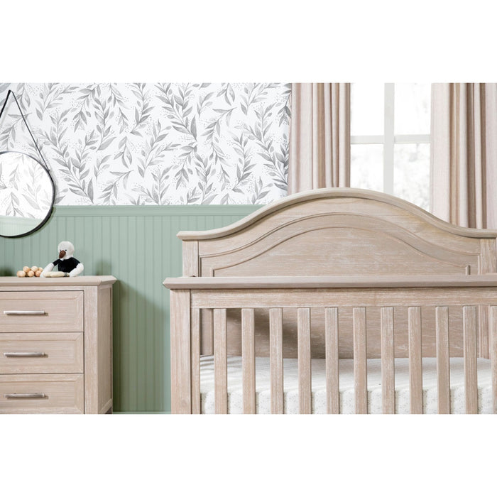 Franklin & Ben Beckett Rustic 4-in-1 Convertible Curve-Top Crib