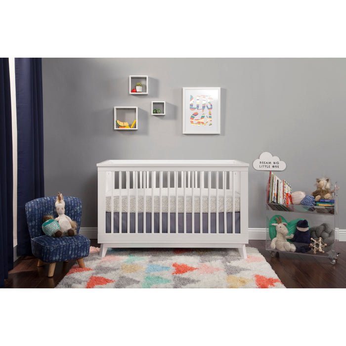 Babyletto Scoot 3-in-1 Convertible Crib with Toddler Bed Conversion Kit