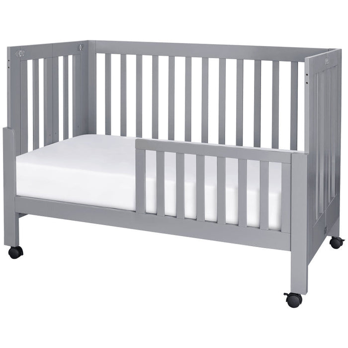 Babyletto Maki Full-Size Folding Crib with Toddler Bed Conversion Kit