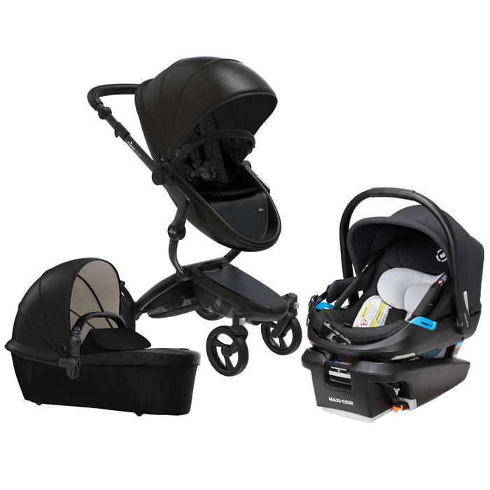 Mima Xari 4G Stroller + Maxi Cosi Coral XP Infant Car Seat Travel System