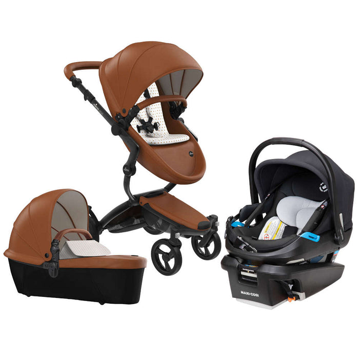 Mima Xari 4G Stroller + Maxi Cosi Coral XP Infant Car Seat Travel System