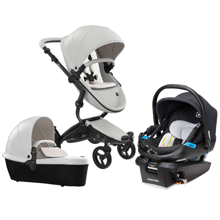 Mima Xari 4G Stroller + Maxi Cosi Coral XP Infant Car Seat Travel System