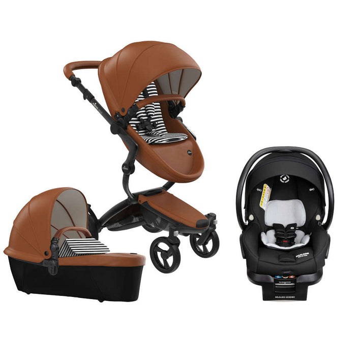 Mima Xari 4G Stroller + Maxi Cosi Mico XP Max Infant Car Seat Travel System