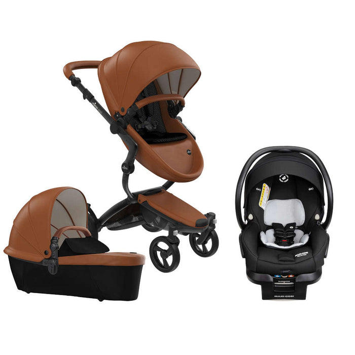 Mima Xari 4G Stroller + Maxi Cosi Mico XP Max Infant Car Seat Travel System