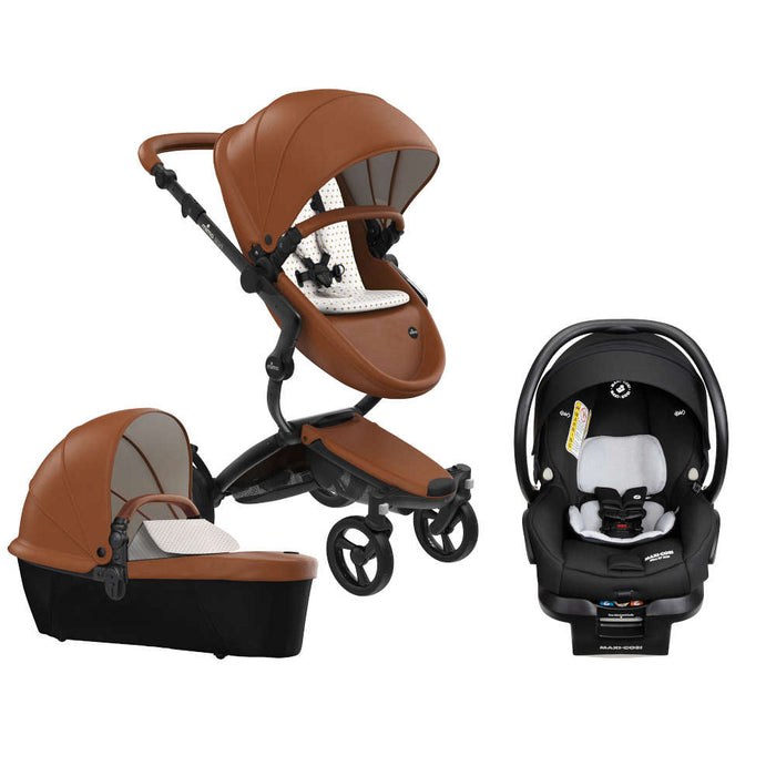 Mima Xari 4G Stroller + Maxi Cosi Mico XP Max Infant Car Seat Travel System