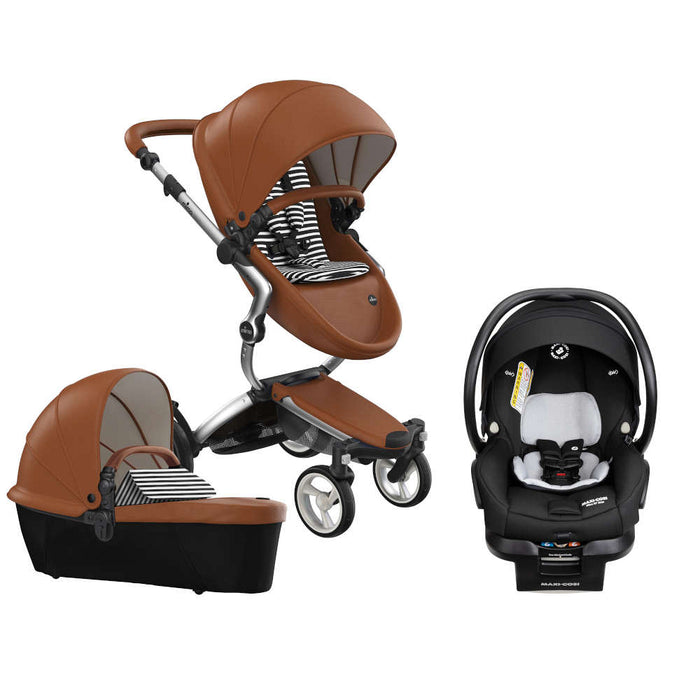 Mima Xari 4G Stroller + Maxi Cosi Mico XP Max Infant Car Seat Travel System