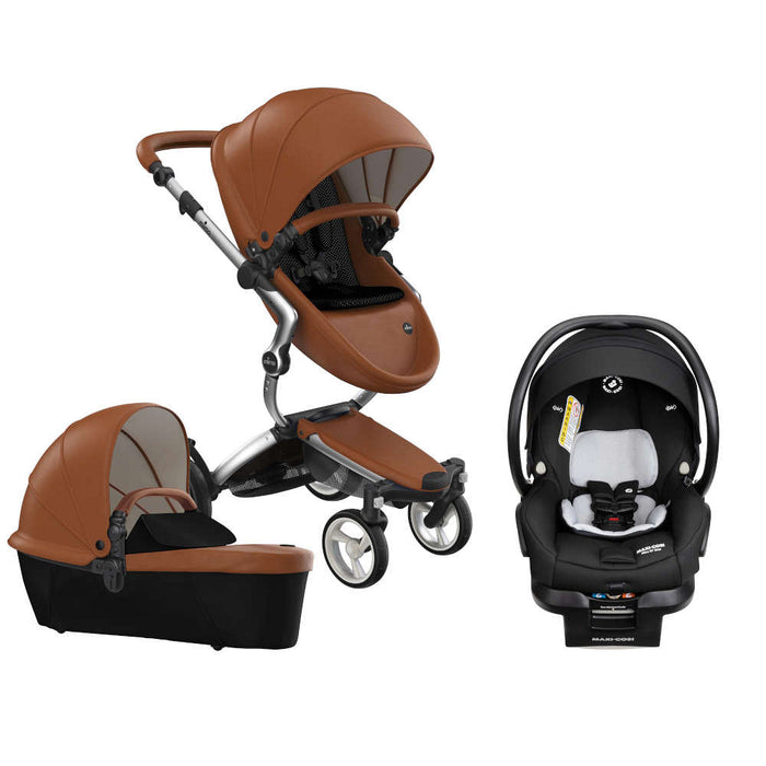 Mima Xari 4G Stroller + Maxi Cosi Mico XP Max Infant Car Seat Travel System