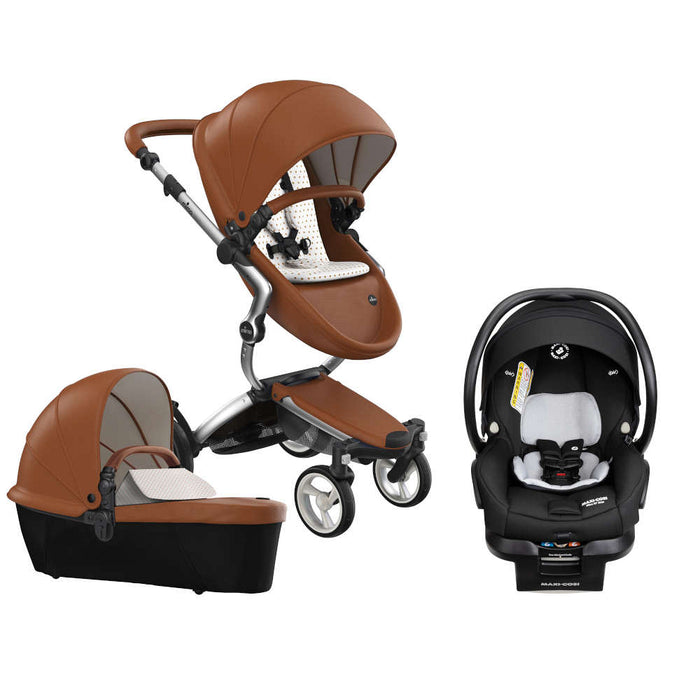 Mima Xari 4G Stroller + Maxi Cosi Mico XP Max Infant Car Seat Travel System