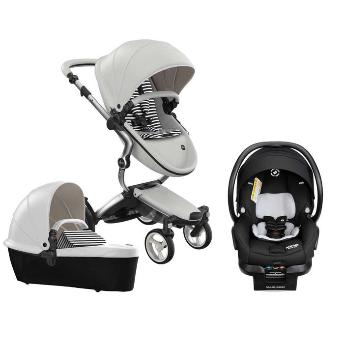 Mima Xari 4G Stroller + Maxi Cosi Mico XP Max Infant Car Seat Travel System