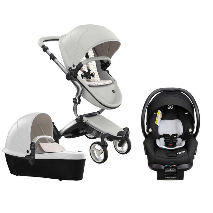 Mima Xari 4G Stroller + Maxi Cosi Mico XP Max Infant Car Seat Travel System