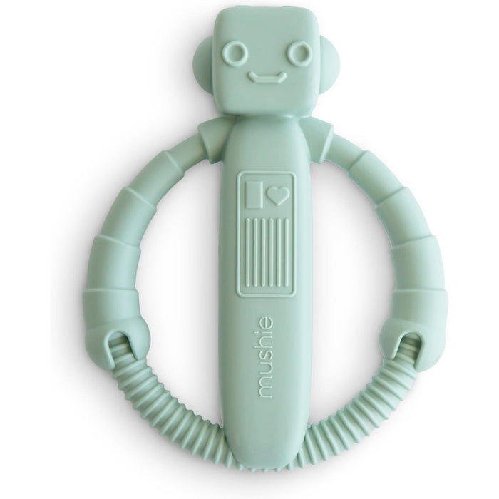 Mushie Robot Rattle Teether