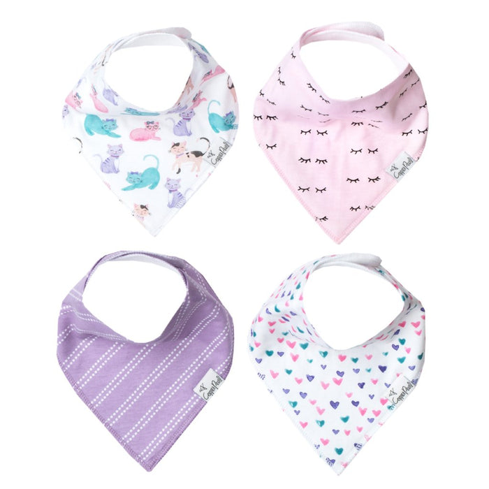 Copper Pearl Baby Bandana Bibs - Sassy