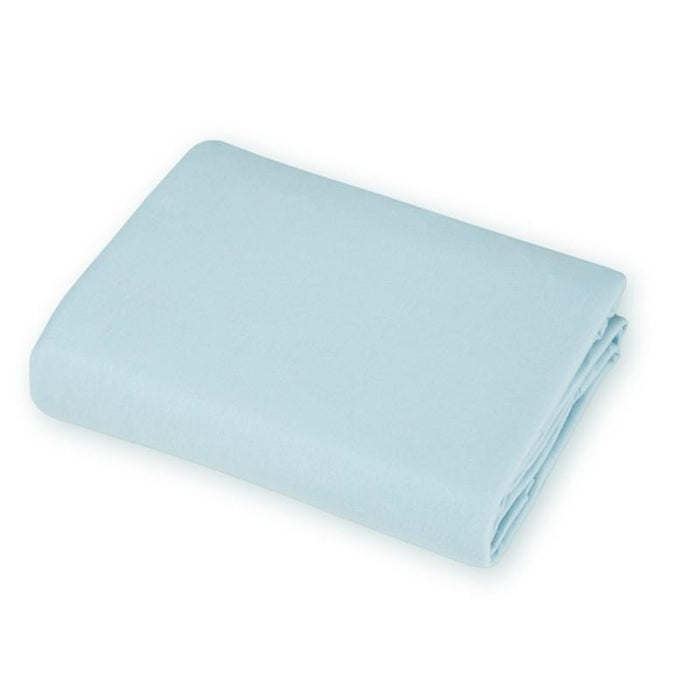 Brixy Supreme Jersey Crib Sheet- Light Blue