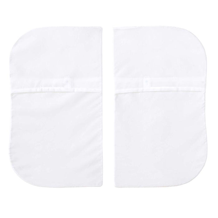 HALO Bassinest White Mattress Pad Twin 2-Pack