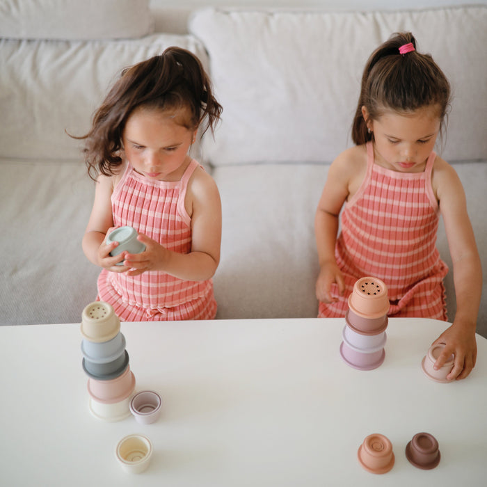 Mushie Stacking Cups Toy