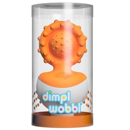 Fat Brain Toys Dimpl Wobl Orange