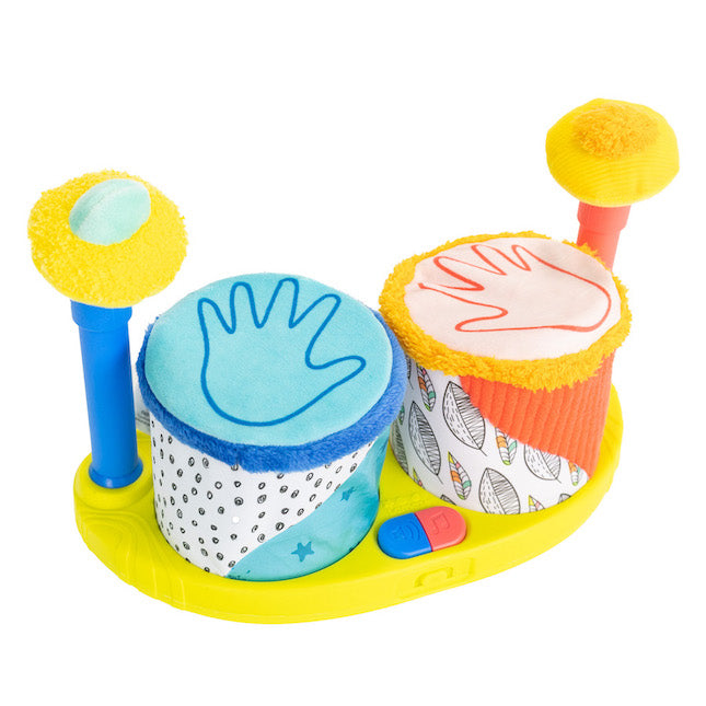 Fat Brain Toys Lamaze Squeeze Beats First Drum Set