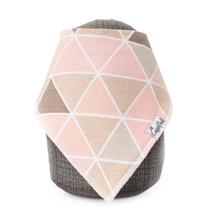 Baby Bandana Bibs - Blush - Copper Pearl - 7