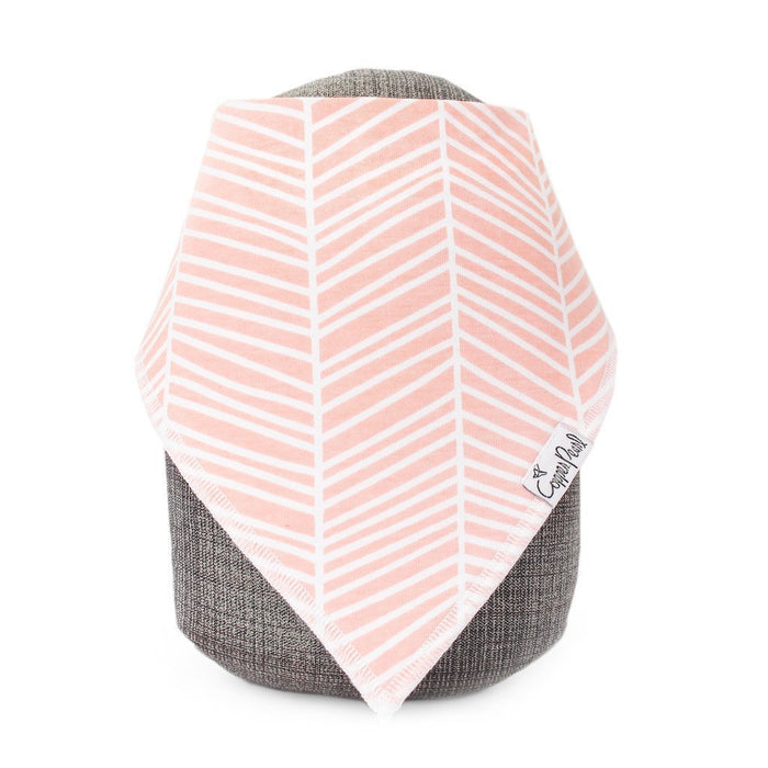 Baby Bandana Bibs - Blush - Copper Pearl - 8