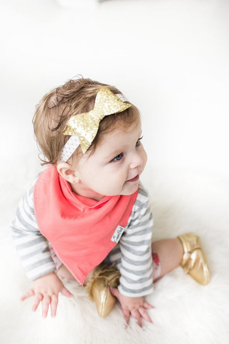 Baby Bandana Bibs - Jewel - Copper Pearl - 3