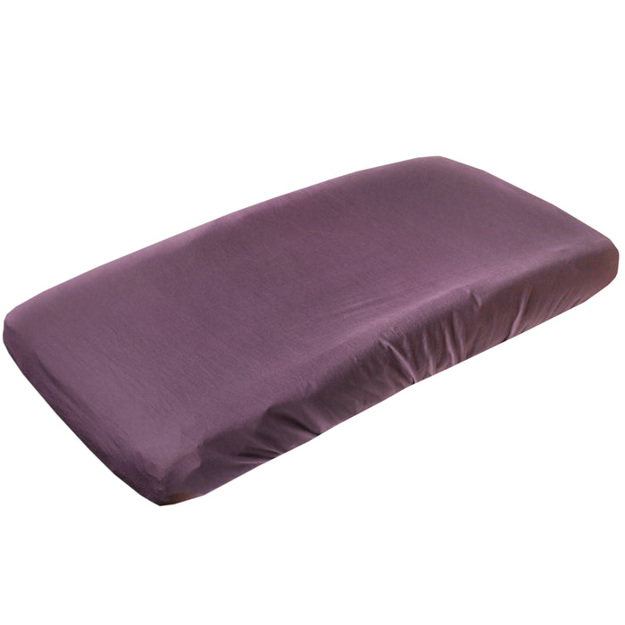 Copper Pearl Premium Diaper Changing Pad Cover - Plum