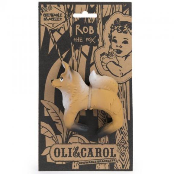 Oli & Carol Rob the Fox Bracelet Teether