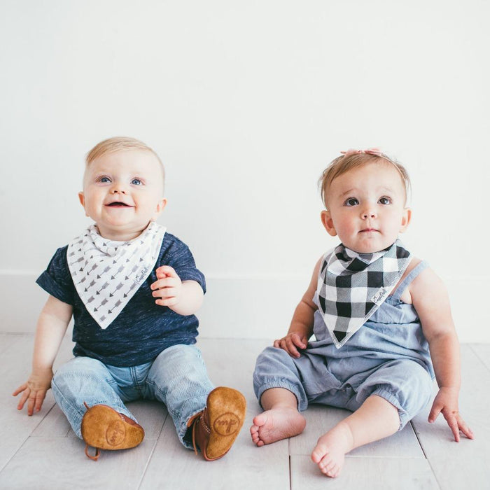 Copper Pearl Baby Bandana Bibs - Tribe